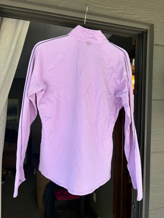 Nike Women’s Light Purple Half-Zip Pullover - Picture 2 of 3